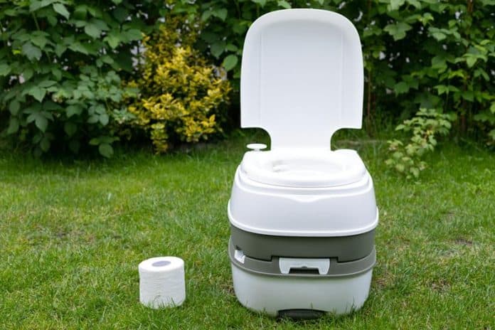 portable camping toilet