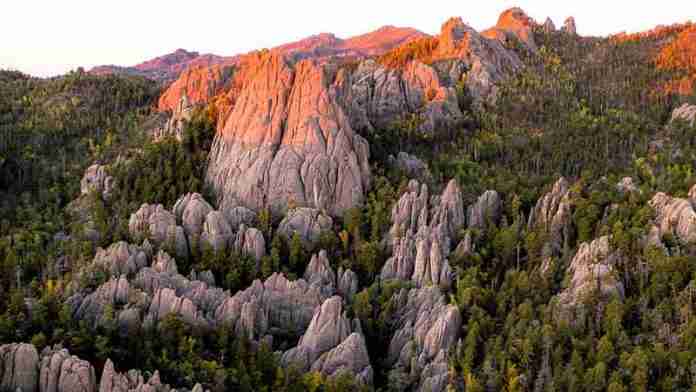 Black hills sunset Black hills