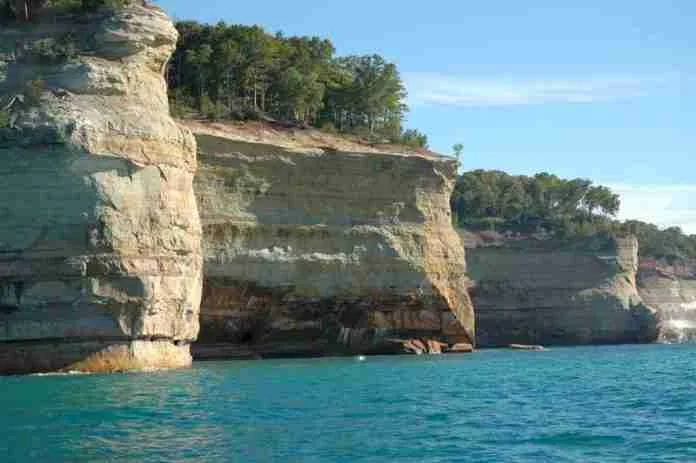 Pictured Rocks National Lakeshore high rocks Pictured Rocks National Lakeshore