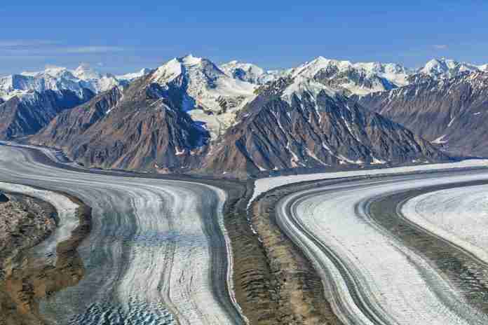 Kluane National Park and Reserve in the snow Kluane National Park and Reserve