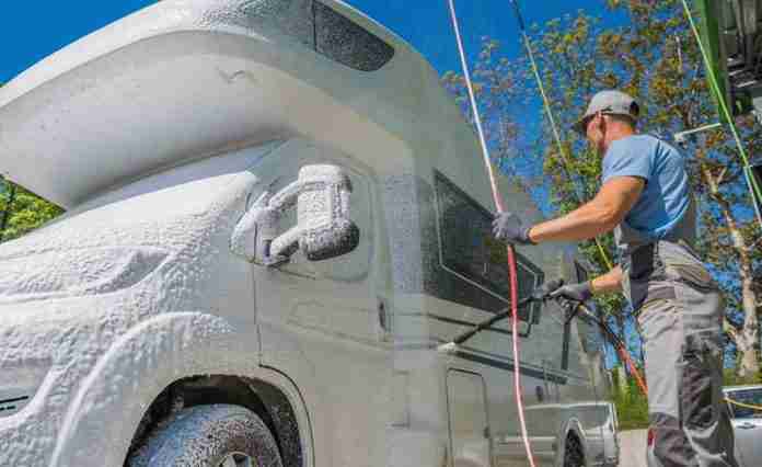 rv washing rv wash