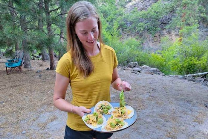 camping tacos
