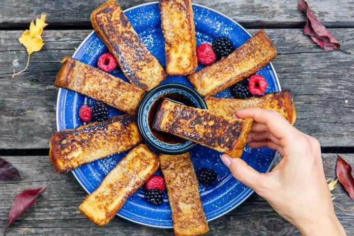 campfire french toast